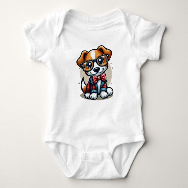 Snyggt Play Doggo T Shirt (Framsida)