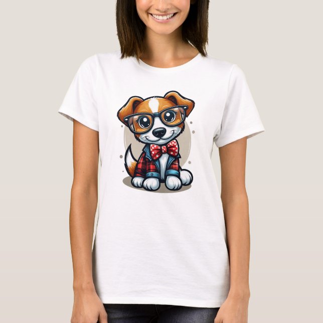 Snyggt Play Doggo T Shirt (Framsida)