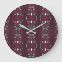 Snyggt plommonlås med Grönt och vitt