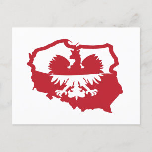 Snyggt Polen Polska Flagga Vykort