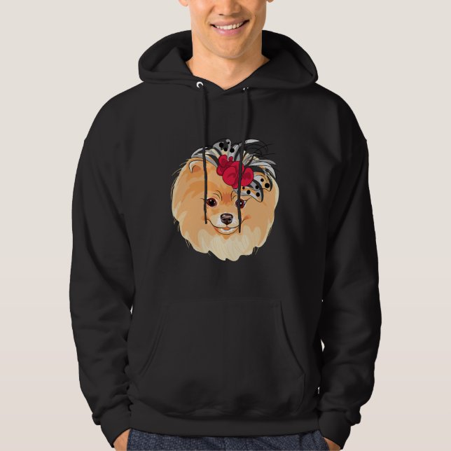 Snyggt Pommern Hoodie (Framsida)