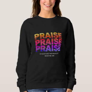 Snyggt PRAISE Musik noter Christian T Shirt