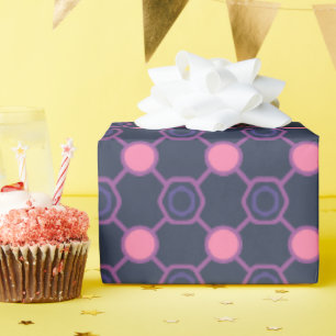 Snyggt present special monogram baby födelsedag presentpapper