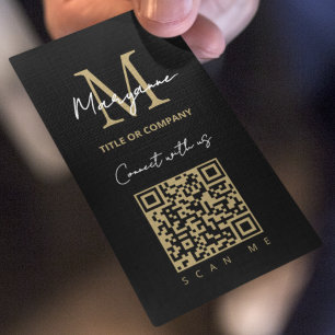 Snyggt QR-kod - Logotyp Visitkort
