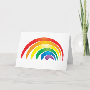 Snyggt Rainbow Kort
