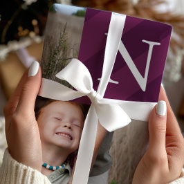 Snyggt Rand Photo Collage Helgdag Presentpapper