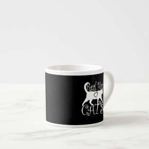 Snyggt Real Manar Kärlek Cats Espressomugg