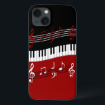 Snyggt Red Black White Piano Nycklar och Notes<br><div class="desc">En coola- och öga-pianomusikdesign med piano nycklar i ett vakande rörelse i mitten med rött, svart och vitt musik noter-poäng över och under i alternerande färg. Vi välkomnar begäran om anpassningsbar, bara använda kontakten med oss via vår GiftsBonanza-affär med er begäran före köpet, och vi kommer att vara lycklig för...</div>