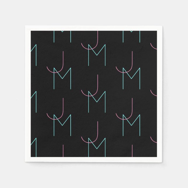 Snyggt redigerbar som vilken som helst två moderna pappersservett (Framsidan)