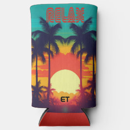 Snyggt RELAX Retro Tropical Flaska eller Can Coole
