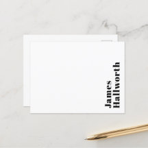 Snyggt Retro Modern Lettering | Redigerbart svart