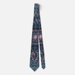 Snyggt Ro Guld Mandala Blue Nebula Stars Slips