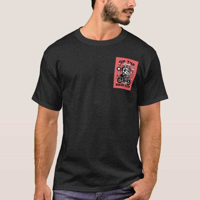 Snyggt Road, tryckt T-shirt (Framsida)