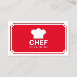 Snyggt - Röd Visitkort