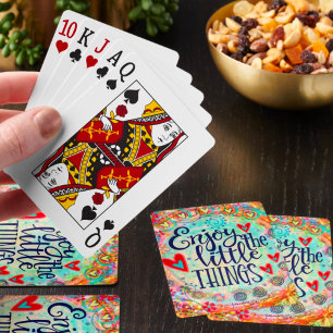 Snyggt Roligt Little Sak Quote Inspirational Casinokort