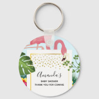 Snyggt Rosa Flamingo Baby Shower