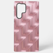 Snyggt Rosa Geometric Mönster Samsung Fodral