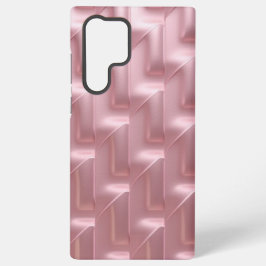 Snyggt Rosa Geometric Mönster Samsung Fodral