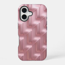 Snyggt Rosa Geometric Mönster-Trendig och skydd