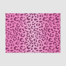 Snyggt Rosa Leopard Skriv ut