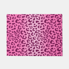 Snyggt Rosa Leopard Skriv ut