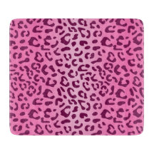 Snyggt Rosa Leopard Skriv ut