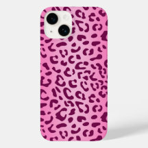 Snyggt Rosa Leopard Skriv ut