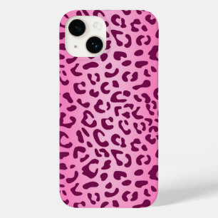 Snyggt Rosa Leopard Skriv ut