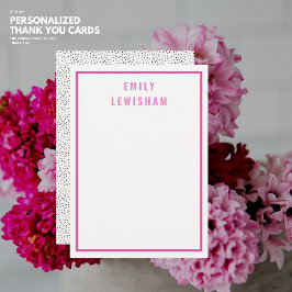Snyggt Rosa Lila Anpassningsbar Note Card med deko Anteckningskort