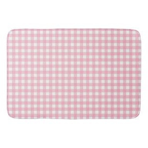 Snyggt Rosa Vit Bathroom Mat Badrumsmatta