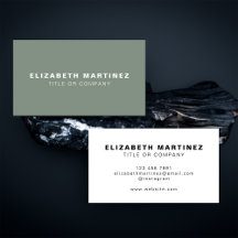 Snyggt Sage Grönt Front and Back Personlig