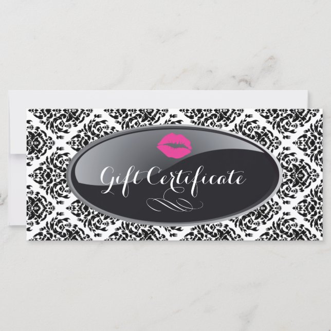 SNYGGT SALON OCH SPA GIFT CERTIFIKAT (Framsida)