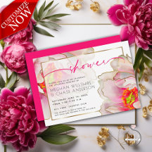 Snyggt Scarlet Peony Blommigt Peles Shower