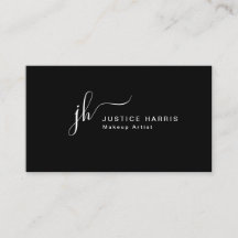 Snyggt Script Monogram Modern Professionell Busine