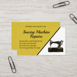 Snyggt Seed Maskin Repair QR-kod Visitkort