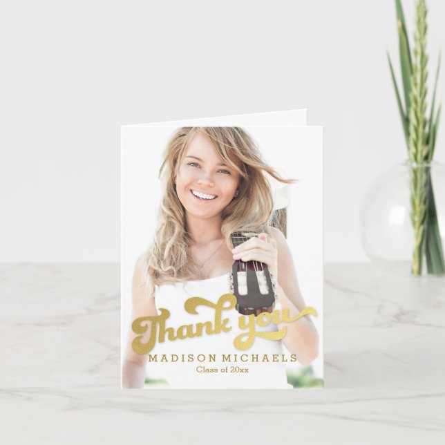 Snyggt Shimmer Studenten - tackkort (Framsida)