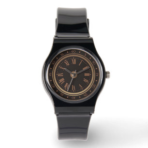 Snyggt Silikonband, svart Armbandsur