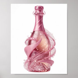 Snyggt Silver CHAMPAGNE GLAMOUR Poster