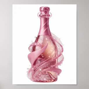 Snyggt Silver CHAMPAGNE GLAMOUR Poster