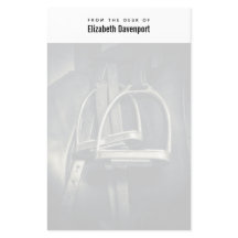 Snyggt Silver-stirups on English Riding Saddle