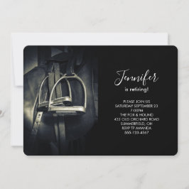 Snyggt Silver-stirups on English Riding Saddle Inbjudningar