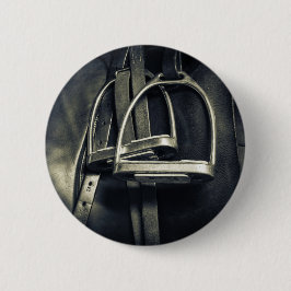 Snyggt Silver-stirups on English Riding Saddle Knapp