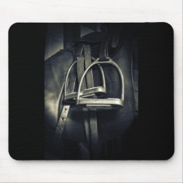 Snyggt Silver-stirups on English Riding Saddle Musmatta