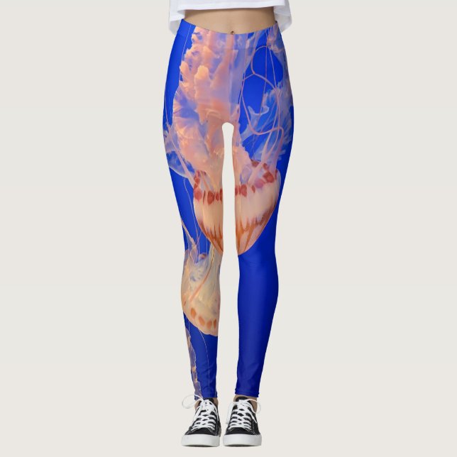 Snyggt Sjölandskap Leggings (Framsida)