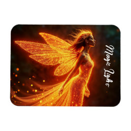 Snyggt-skog-pixie-söt brandlarmprinsessa magnet