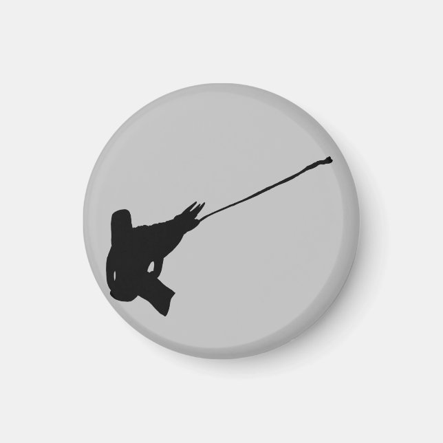 Snyggt skott! Jackson's Chameleon silhouette Magnet (Framsidan)