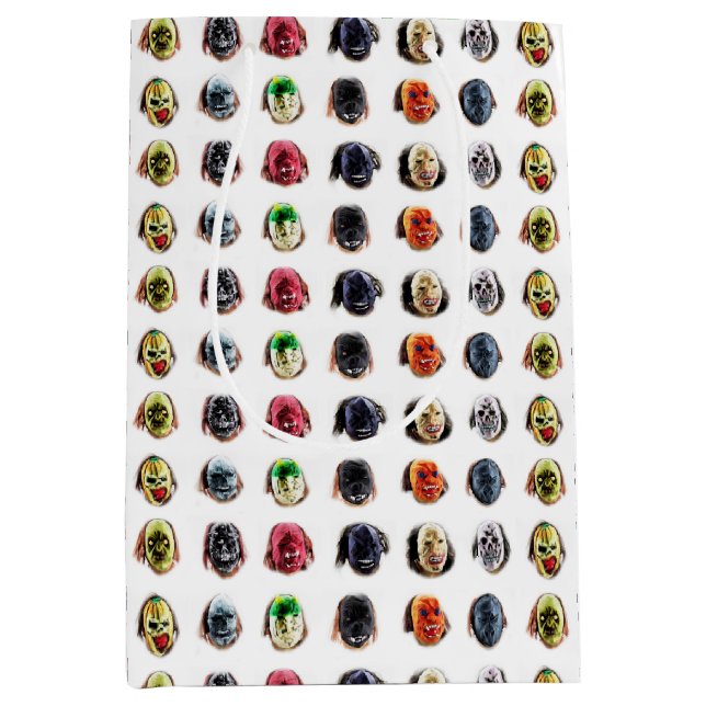 Snyggt skrämmande maskmönster (Framsidan)