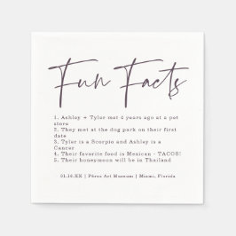 Snyggt-skript | Roligtar för färgrutorna Lila Färg Pappersservett