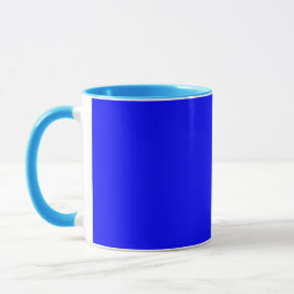 Snyggt Solid Blue Combo Mugg