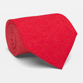 Snyggt Solid Red Neck Tie - Förtroendepålägg Slips